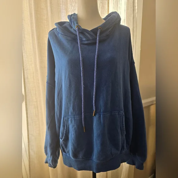 NWT We The Free of a Feather Hoodie~Mazarine Blue - Picture 5 of 8